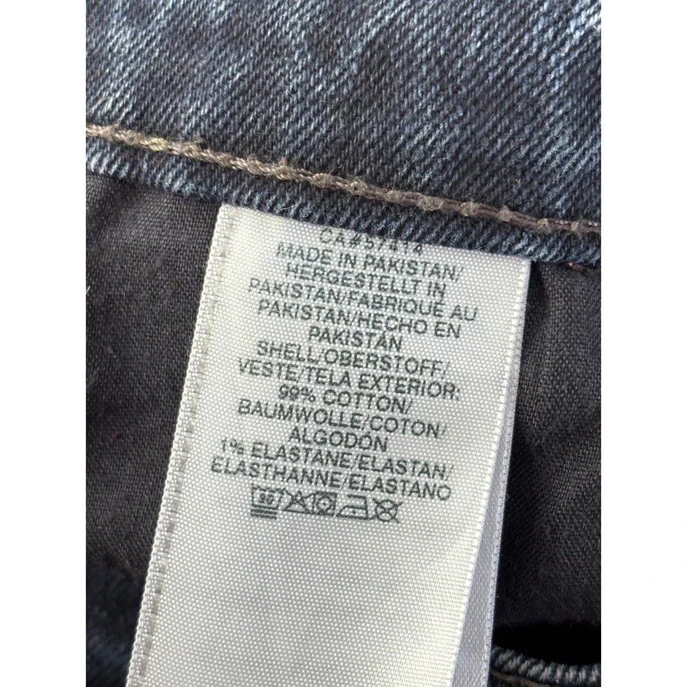 True Religion Geno Relaxed Slim Jeans Mens 38 Dark Wash Blue Geno Flap SN Denim